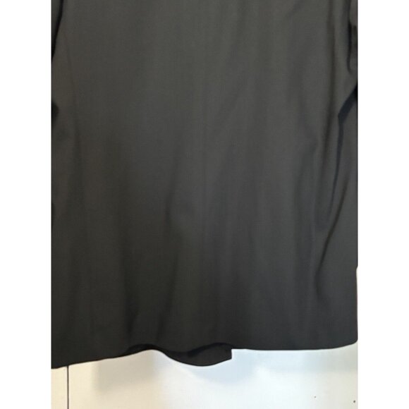 Vito Rufolo San Martino Mens Size 40L Wool Black Blazer Jacket Coat Italy - Picture 9 of 13